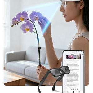 Lunettes de soleil de traduction IA 2026, anti-lumière bleue, verres photochromiques, caméra intelligente WiFi <span class=keywords><strong>Chat</strong></span> GPT 800W - Product Image 4
