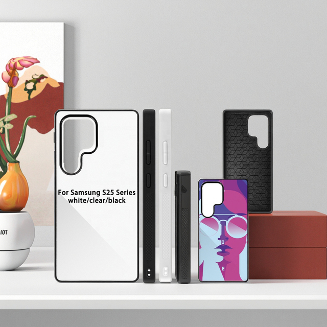 Prosub Factory Wholesale Glossy 2D Phone Cases Custom Blank Sublimation Mobile Cover for Iphone 16 14 Pro Max Plus 2D TPU