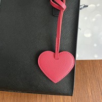Nouveau Pendentif de Sac en Cuir PU en Forme de Cœur YY, Breloque de Sac à Main, Cadeau de Noël, Breloque pour Sac Fourre-tout et Sac à Dos