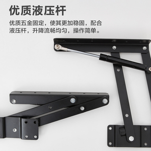 Hydraulic Soft Close Coffee Table Lifter Folding <b>Bracket</b> Furniture Hardware Connector - Product Image 4