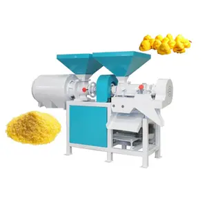Corn peeling and grits making machine maize grits corn flour with motor