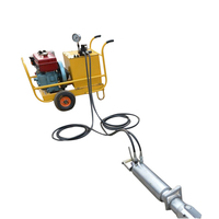 Machine à fendre les pierres en cube électrique/diesel à faible prix et à haute efficacité, brise-roche hydraulique, burins, machine à fendre les roches