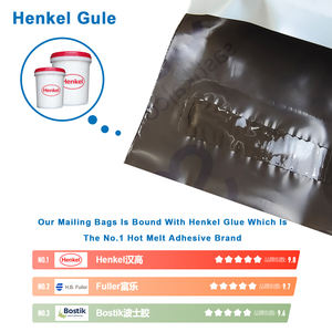 Sacs d'expédition écologiques personnalisés 24x24, imperméables, recyclés, imprimés sur mesure, sacs poly-mailers mixtes - Product Image 4