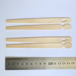 Natural Custom Logo Creative Tableware Natural <strong>Disposable</strong> Flat <strong>Chopsticks</strong> for Fast Food Shop - Product Image 5