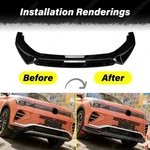 Pour Rline 2024 2025 – Cache de protection inférieur de pare-chocs avant, spoiler décoratif, accessoires automobiles - Product Image 2