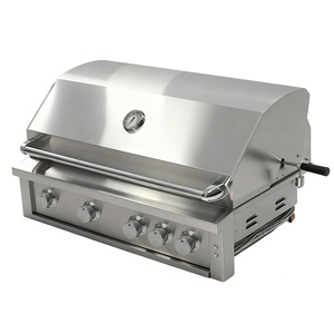 Cuisine extérieure haut de gamme, armoires de <span class=keywords><strong>barbecue</strong></span>, îlots, acier inoxydable robuste SUS 304, villas, grils à <span class=keywords><strong>gaz</strong></span> GPL/GN - Product Image 1