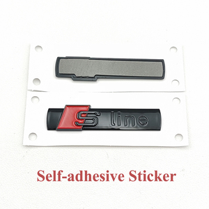 3D ABS Sline Logo <span class=keywords><strong>S</strong></span> línea emblema coche guardabarros insignia para <span class=keywords><strong>Audi</strong></span> A1 A2 A3 <span class=keywords><strong>A4</strong></span> A5 A6 A7 Q2 Q3 Q5 Q7 Q8 S3 S4 S5 S6 S7 TT <span class=keywords><strong>S</strong></span> línea pegatina - Product Image 3