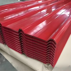 Tôle de Toiture Ondulée Fabriquée en Chine, Installation Facile, Plaque d'Acier Galvanisé Prélaqué pour la Décoration des Toits de Villas - Product Image 4