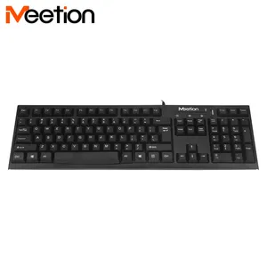 K815 Cheap Computer Accessories Qwerty Wired Standard Office Computer External USB HUB Keyboard for Laptop