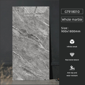 Piastrelle in gres porcellanato in pietra di marmo 900x1800mm a buon mercato produttore Foshan fogli di spessore per interni - Product Image 3