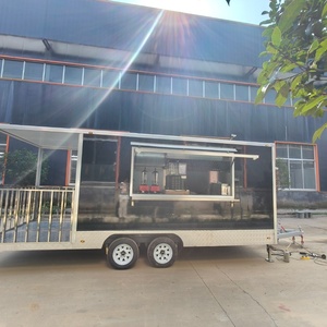 Remolque de Comida Multifuncional Personalizado de 6 Metros con Tablero Compuesto, para Catering al Aire Libre, Cocina Móvil, Hot Dogs, Comida Rápida, Hamburguesas - Product Image 4