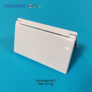 Boîte vide pour fard à joues avec pinceau, boîte vide pour fard à joues transparente, étui pour palette de fards à paupières, palette de fards à paupières - Product Image 4