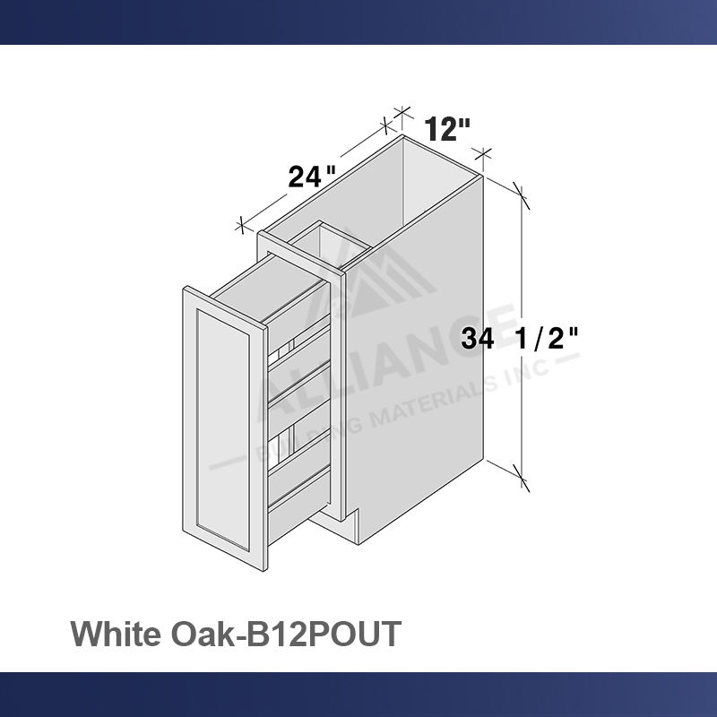 ไวท์โอ๊ค-B12POUT