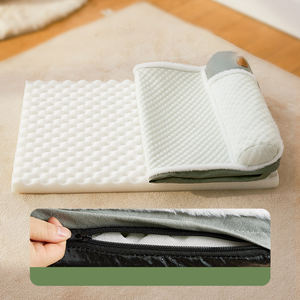 Camas para perros de espuma viscoelástica calmante superventas, camas para gatos personalizadas OEM ODM con cubierta lavable impermeable extraíble resistente a mordeduras - Product Image 5