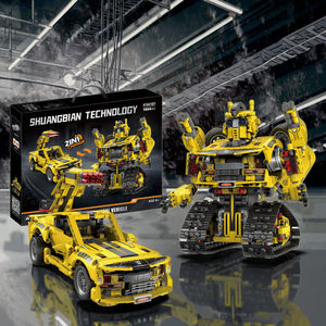 Juguete de modelo de plástico con Control remoto de Battle Bumblebe con modos de giroscopio de ruta de programación de vapor, programación de aplicación de cuatro canales - Product Image 5