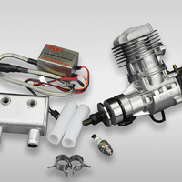 Moteur DLE DLE20RA pour drones, accessoires pour drones, ensemble moteur d'avion sans pilote, vente chaude