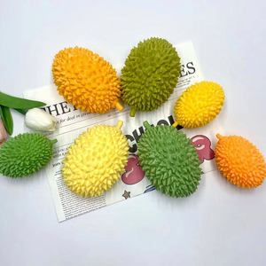 Pelotas Antiestrés de Durian, Bolas de Compresión con Forma de Fruta, de Rebote Lento, para Aliviar el Estrés, Juguete Blando de Durian - Product Image 5