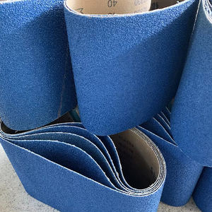 3 bandes abrasives de 18 pouces, 40 grains, pour ponceuse à bande robuste, en zircone, pour bois et métal - Product Image 1