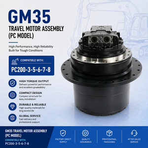 Ensemble moteur de translation GM35 pour excavatrices PC200 3 5 6 7 8 – Couple élevé, conception compacte, fiabilité durable - Product Image 1