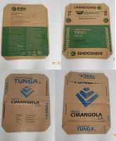 Sac tissé en PP blanc en gros pour usine, idéal pour le sable, le ciment, les déchets, 20 kg, 50 kg, sac tissé personnalisé pour ciment OPC Lafarge Pakistan