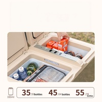 Réfrigérateur portable 12V 24V 220V double usage voiture et maison, compresseur, refroidissement et chauffage, mini-réfrigérateur froid/chaud