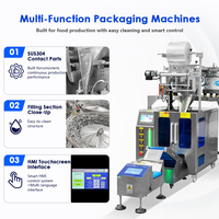 Machine automatique de comptage et d'emballage de comprimés et de pilules en sachets à vibration multiple