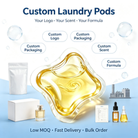 Lessives en capsules douces pour vêtements de bébé, billes de lavage sûres pour vêtements d'enfants
