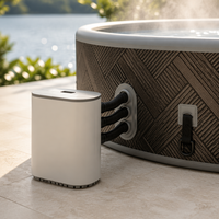 Bain à remous gonflable 2026 à prix d'usine, vente chaude, avec jets, pour 6 personnes, spa portable d'extérieur pour jardin et maison