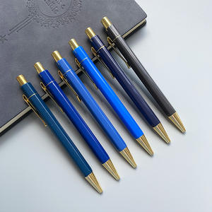 Stylo bille 1,0 mm haut de gamme, luxe, écriture fluide, stylo professionnel, logo personnalisé pour entreprise, cadeaux publicitaires - Product Image 2