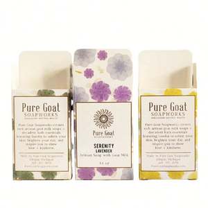 Boîte d'emballage recyclable de savon en papier d'art Parfum personnalisé Dossiers de soins personnels Stratification mate Revêtement UV Impression de gaufrage - Product Image 5