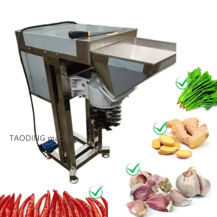 Rauwe Knoflook Gehakt Zoete Aardappelmeel Maken Machine Automatische Zout En Peper Grinder Set Ui Chopper Machine