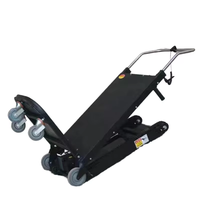 Carretilla Eléctrica para Subir Escaleras de 1000W y 500KG de Capacidad, Batería de Litio de 48V72Ah, Plegable, Motorizada, para Transportar Mercancías