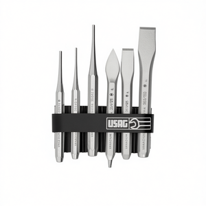 Juego de cinceles Usag de 6 piezas, herramientas de precisión para trabajar la madera y el metal - Product Image 2