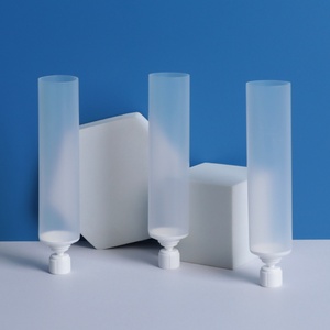 Tube souple en PET mat de 10 ml avec bouchon à vis, personnalisé et imprimé, pour emballage de crème solaire et produits de beauté – Vente en gros - Product Image 1