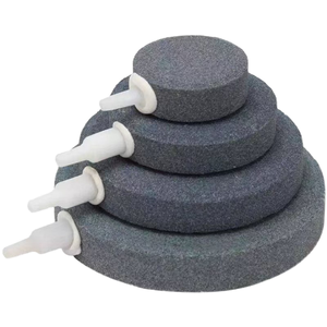 Aireador de piedra de burbujas de 40/60/80/100/120/150mm, Mini bomba de aire de cerámica, accesorios para pecera de Acuario, placa de oxígeno hidropónico - Product Image 3