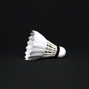 Plume de canard de qualité supérieure Linton modèle LT-T blanche pour raquette de badminton <span class=keywords><strong>Master</strong></span> Straighten, tête en liège à 3 couches - Product Image 5