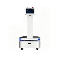 Robot AMR à évitement automatique d'obstacles avec rappel vocal intégré, robot de transport mobile autonome, pièces de machines de construction