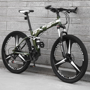 Bicicletta Pieghevole da <span class=keywords><strong>Montagna</strong></span> OEM con Telaio in Acciaio, Sospensioni, Leggera, 21/24/27 Velocità, 26 Pollici - Product Image 5