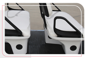 Carrito de Golf de 4 Plazas en Oferta, Buggy de 3.5KW, Batería de Litio de 60V, Controlador Inteligente, 30-50km/h, 90km de Autonomía, Club Car - Product Image 3