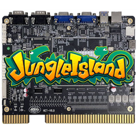HET Jungle Island Game Board Support Single N Dual Screen Single Game Wild Feature (MOQ 1 Pcs) Prix d'usine pour machine de divertissement