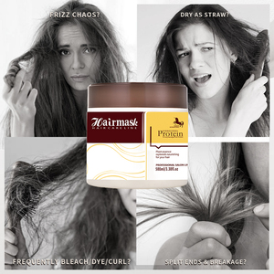 Masker Rambut Ekstrak Minyak Argan Harga Grosir Berkualitas Tinggi dengan Kolagen Melembapkan dan Formula Perawatan Penghalus - Product Image 4