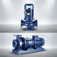Pompe verticale pour pipeline 4HP, débit 12,5T/H, hauteur de refoulement 32m. Optimisation de l'espace et haute efficacité pour la pressurisation des immeubles de grande hauteur