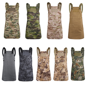 High Density Waterproof Durable Home Tactical <b>Bbq</b> Chef Camo Apron - Product Image 1