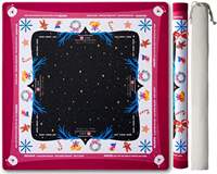 Tapete de Mahjong de Neopreno para Halloween, Impermeable y Fácil de Limpiar, para Fiestas Temáticas