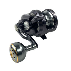 Barco Baitcasting Tambor Carretes Todo Diseño de metal Max <span class=keywords><strong>Drag</strong></span> 30kgs Casting Ruedas de pesca Equipo de agua salada - Product Image 1