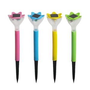 Lampes solaires de jardin, mini lanternes colorées, lampes solaires pour pelouse, pour la décoration extérieure de patio, de cour et de paysage - Product Image 5