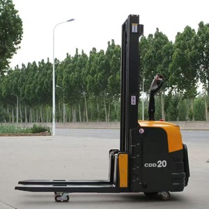 Transpaleta eléctrica hidráulica de alta calidad de 1,5 toneladas-2 toneladas, carretilla elevadora de batería de litio de nueva condición para uso agrícola en restaurantes - Product Image 1