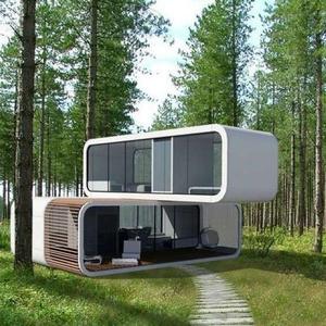 Casa Prefabricada Moderna y Económica Tipo Cabaña Apple <span class=keywords><strong>en</strong></span> <span class=keywords><strong>Venta</strong></span>, Oficina Portátil Prefabricada de 20 Pies/40 Pies, Contenedor Insonorizado - Product Image 3