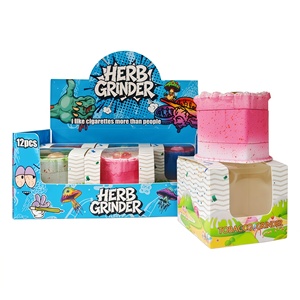 New Cake Design Zinc Alloy <b>Herb</b> <b>Grinder</b> 68mm 4 Layer Tobacco <b>Grinder</b> Metal Smoking Accessory Wholesale - Product Image 6
