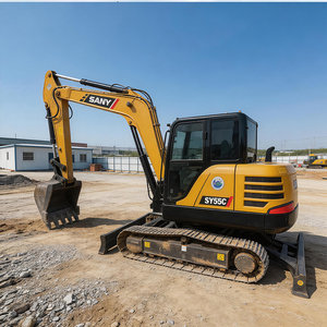 Used SANY SY55C Crawler Excavator, Good Condition, Original Parts, No Accidents, No Refurbishment, Low Hours,Cost-effective - Product Image 4